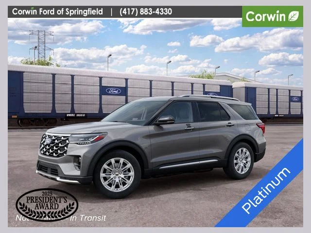 New 2027 Carbonized Gray Metallic Ford Platinum™ image 1
