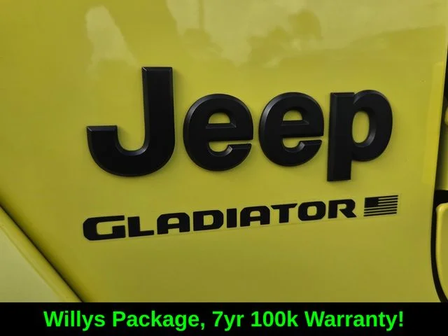 Certified Used 2023 Yellow Jeep Willys image 11