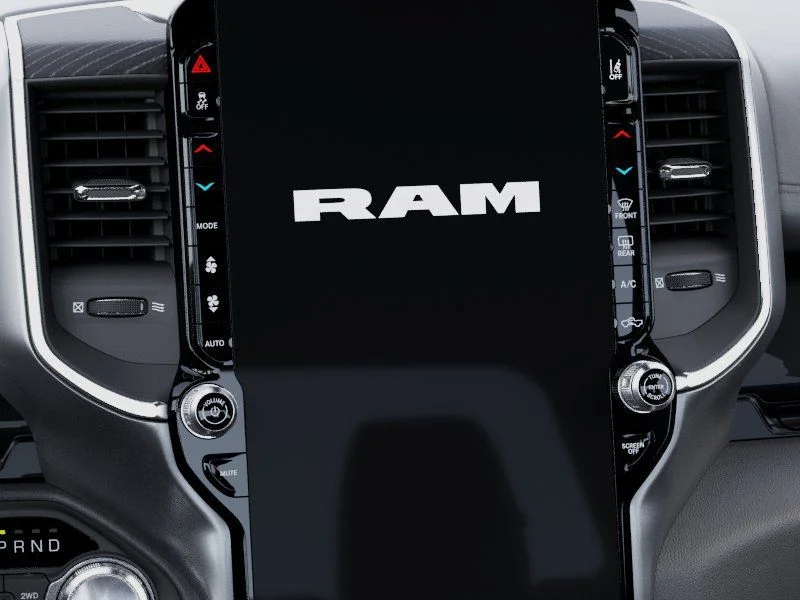 New 2026 Bright White Clear-Coat Exterior Paint RAM Laramie image 18