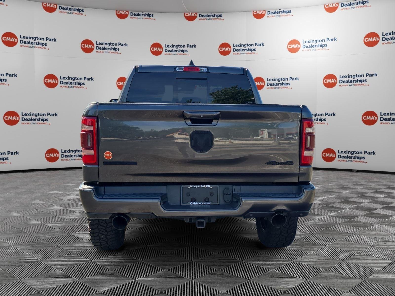 Used 2019 Granite Crystal Metallic Clearcoat Ram Big Horn/Lone Star image 6