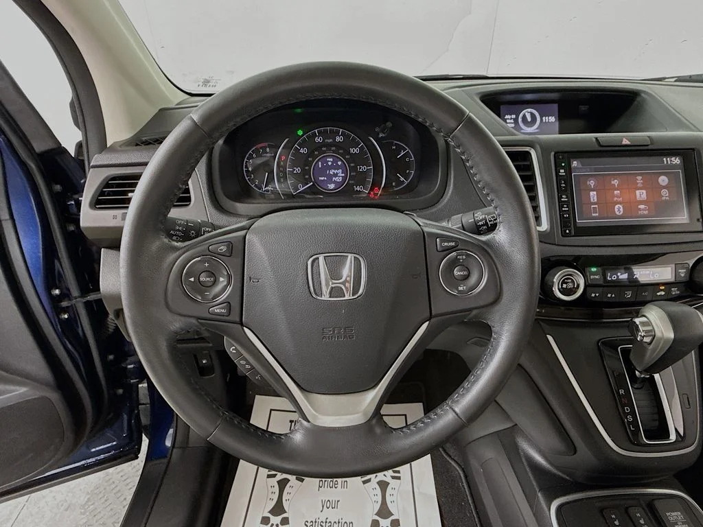 Used 2015 Obsidian Blue Pearl Honda EX-L image 16