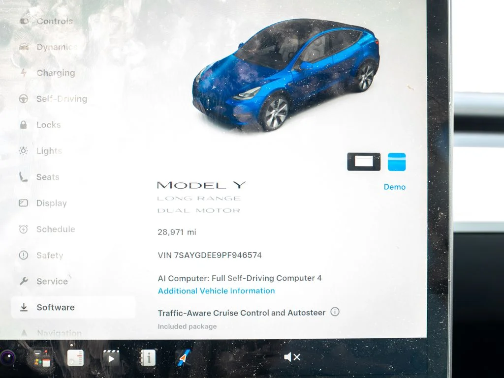 Used 2023 Blue Tesla Long Range image 13