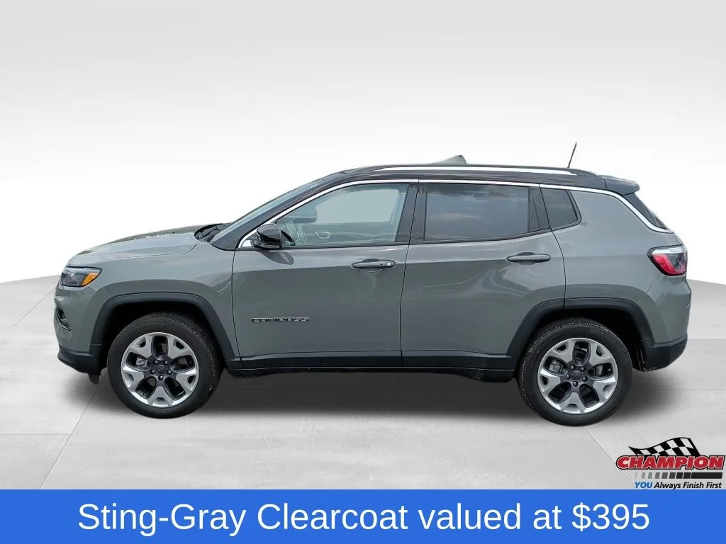 Used 2022 Gray Jeep Limited image 2