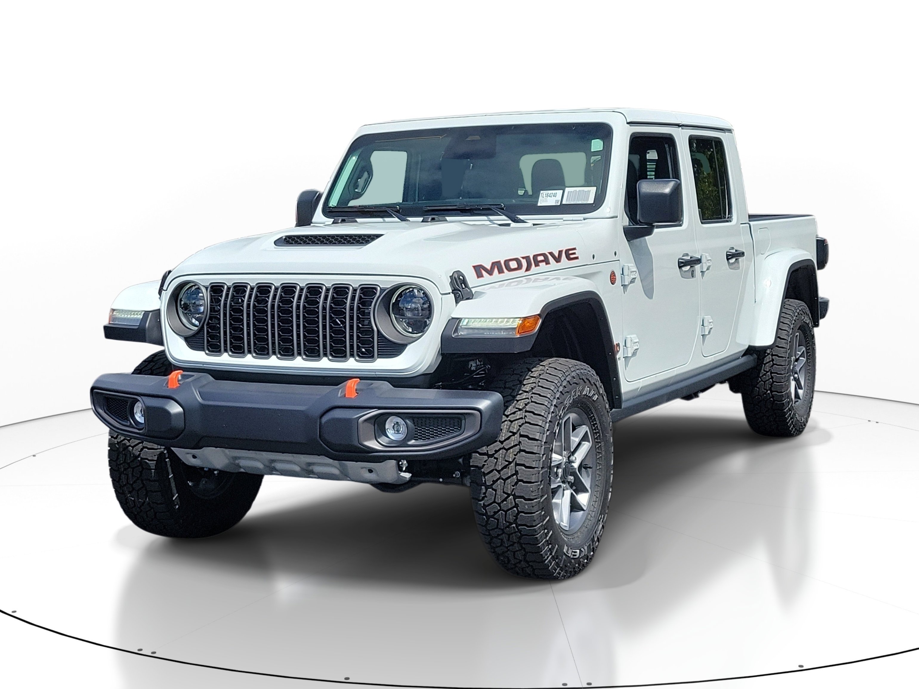 New 2026 Bright White Clear-Coat Exterior Paint Jeep Mojave image 3