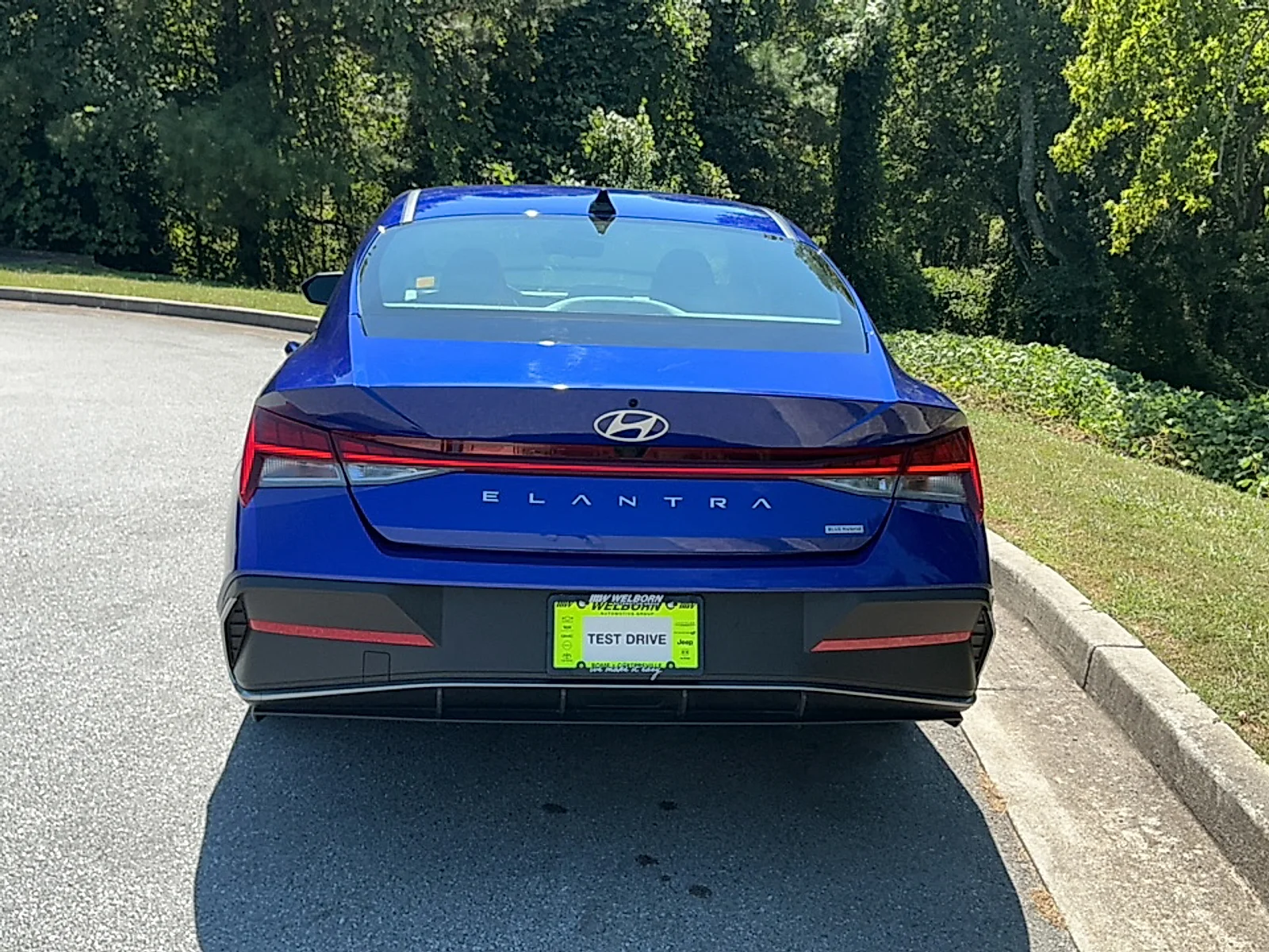 Used 2025 Intense Blue Hyundai Blue image 14