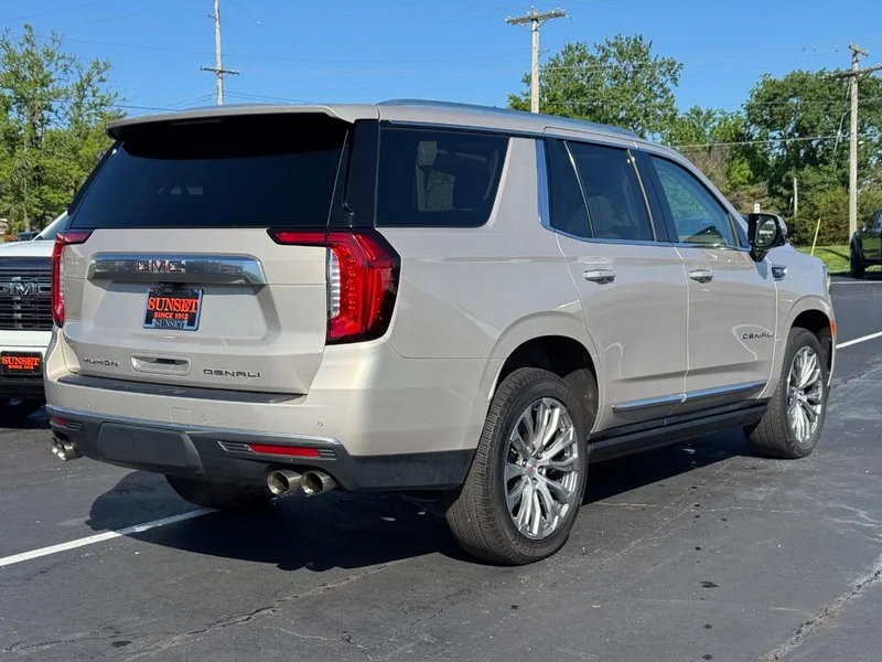 Used 2021 Beige Pearl Metallic GMC Denali image 3