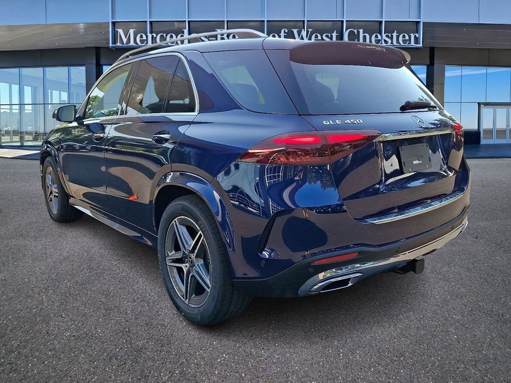 New 2026 MANUFAKTUR Mystic Blue Metallic Mercedes-Benz GLE 450 image 4