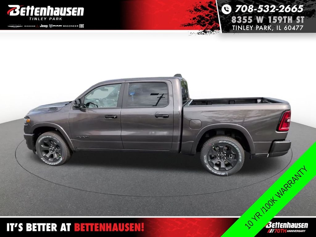 New 2026 Granite Crystal Metallic Clear-Coat Exterior Paint RAM Big Horn image 14