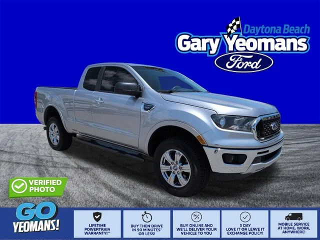 Certified Used 2021 Silver Metallic Ford XLT image 1