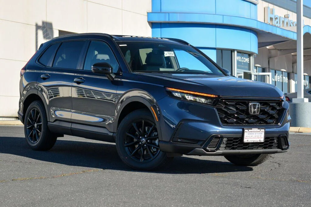 New 2026 Canyon River Blue Metallic Honda AWD Sport-L Hybrid image 1