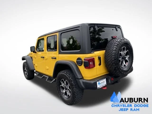 Used 2021 Yellow Jeep Unlimited Rubicon image 6