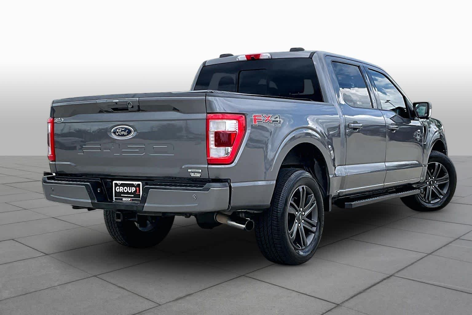 Used 2021 Carbonized Gray Metallic Ford LARIAT image 13