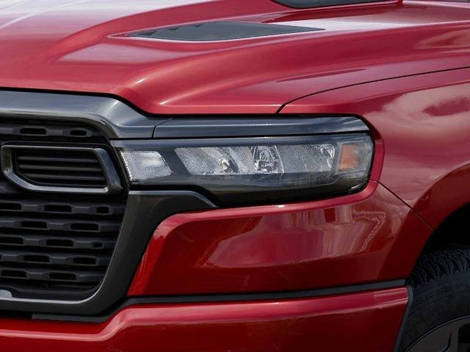 New 2026 Molten Red Pearlcoat RAM Express Quad Cab 4x4 6