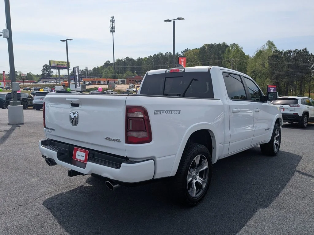 Used 2022 Bright White Clearcoat Ram Laramie image 5