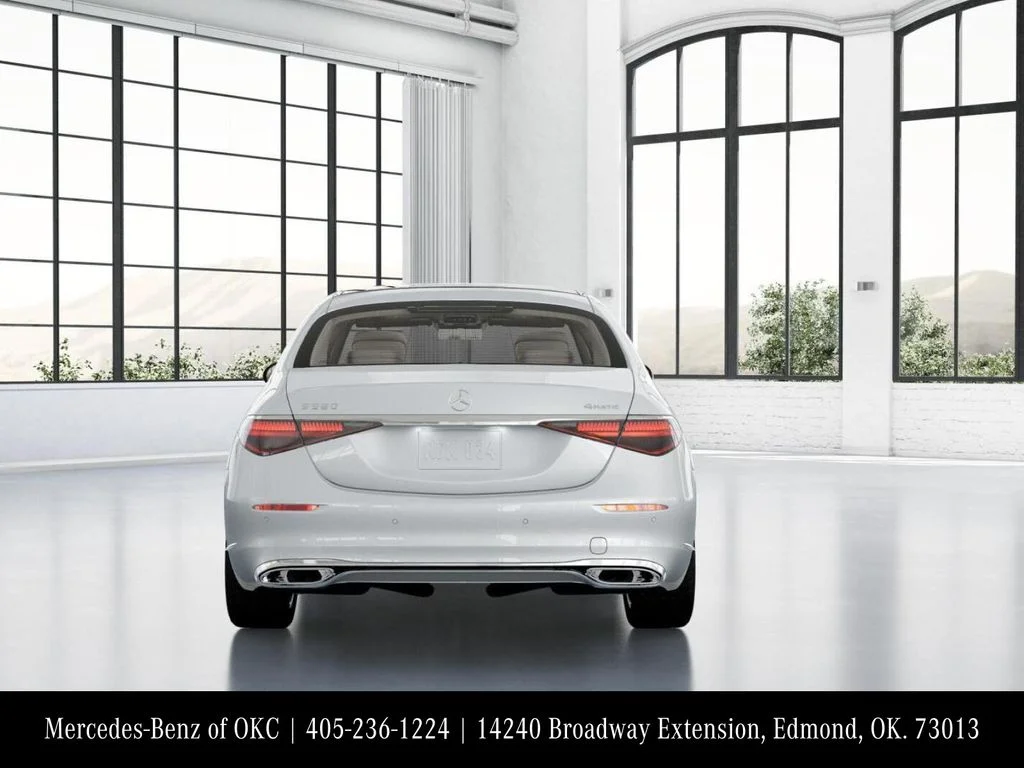 New 2026 White Mercedes-Benz S 580 image 25