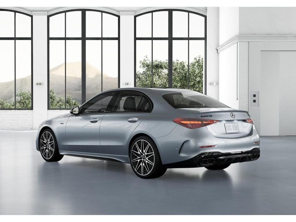 New 2026 Cirrus Silver Metallic Mercedes-Benz AMG® C 43 4MATIC® Sedan image 71