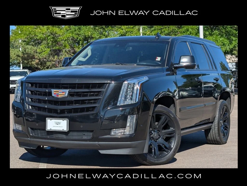 Used 2018 Black Cadillac Premium Luxury image 1