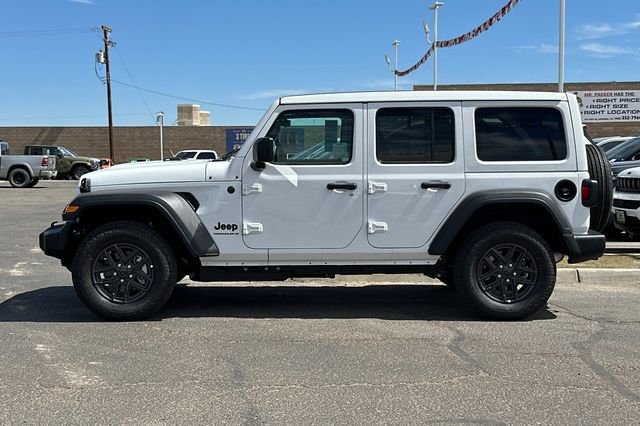 New 2026 Bright White Clear-Coat Exterior Paint Jeep Sport S image 6