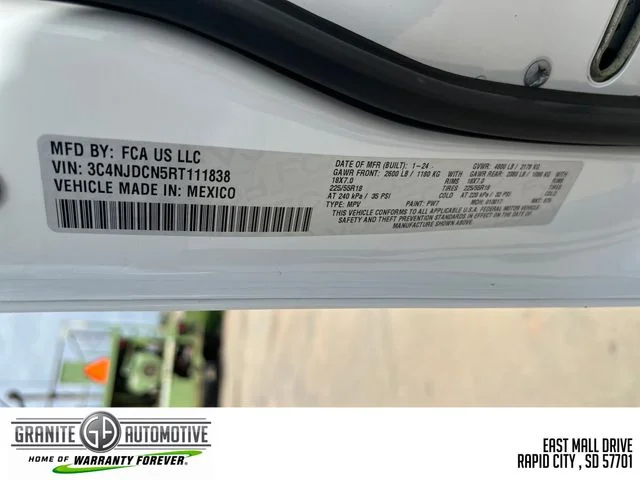 Used 2024 White Jeep Limited image 28