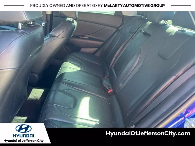 Used 2021 Blue Hyundai Limited image 5