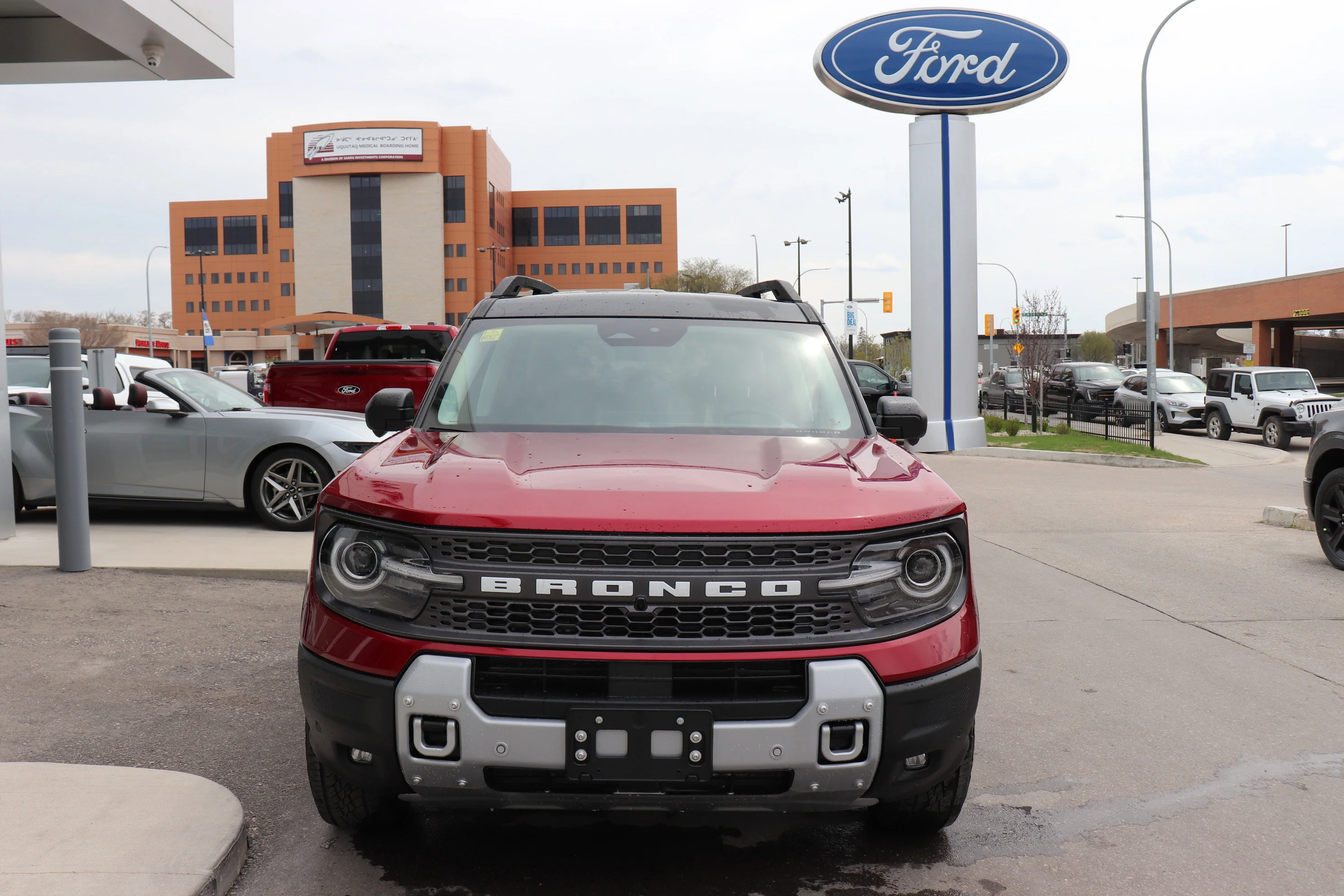 New 2026 RUBY RED METALLIC TC Ford Badlands image 2