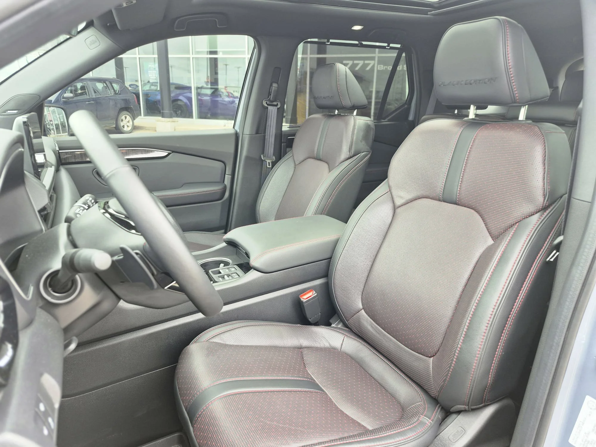 Certified Used 2025 Sonic Grey Pearl Honda Black Edition AWD*Adaptive Cruise | Remote Start | Nav | Cooled Leather | Pano Roof | Htd Wheel image 7