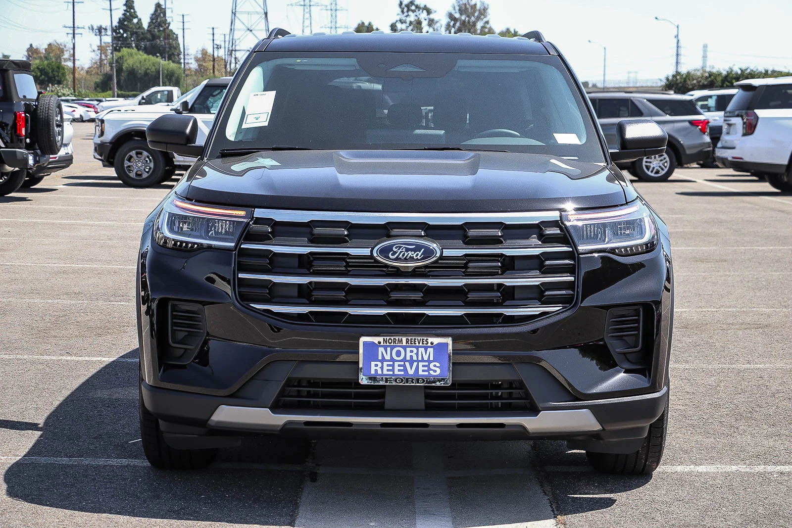 New 2026 Agate Black Metallic Ford Active image 2