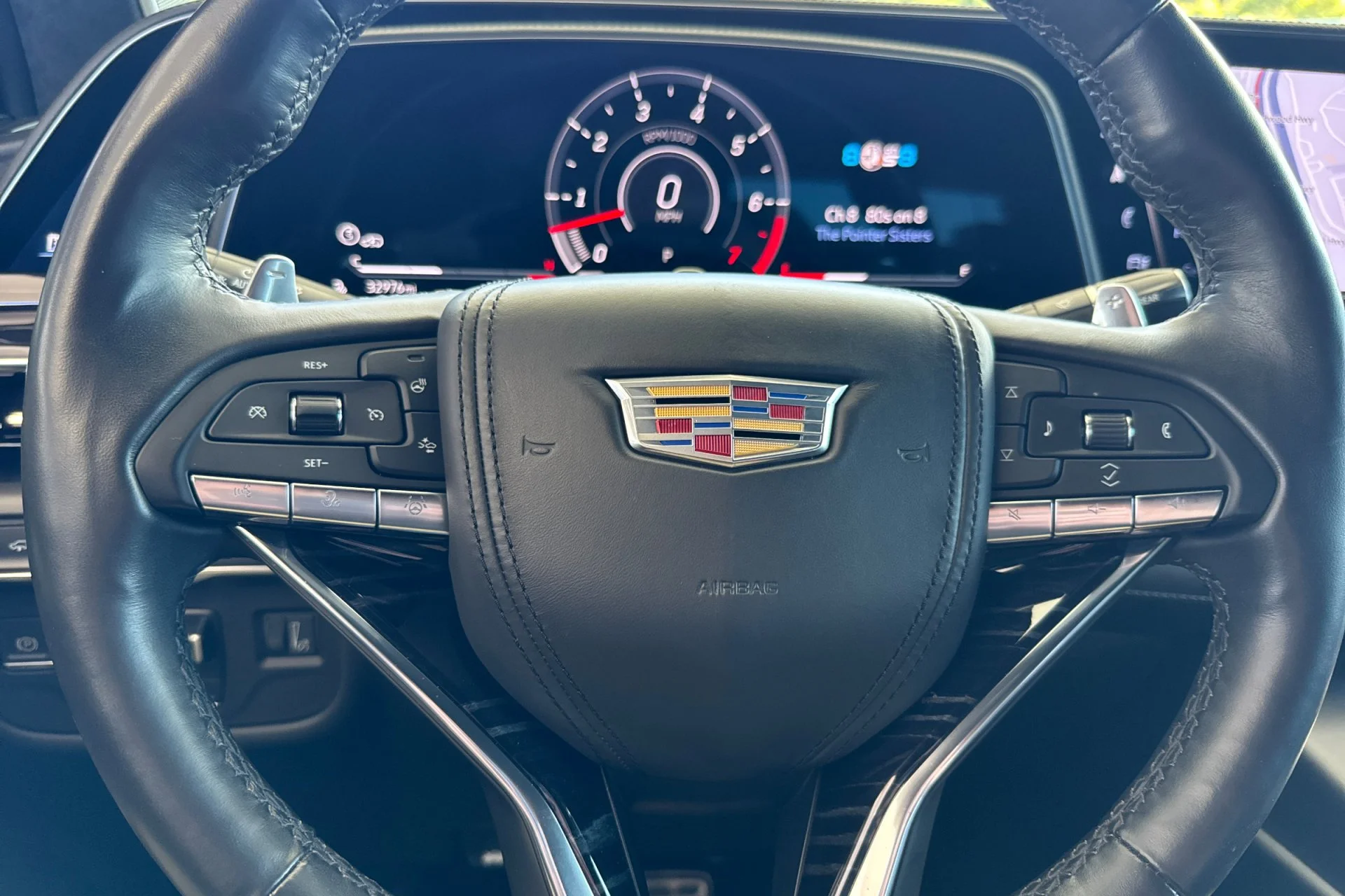 Used 2023 Black Raven Cadillac AWD V-Series image 28