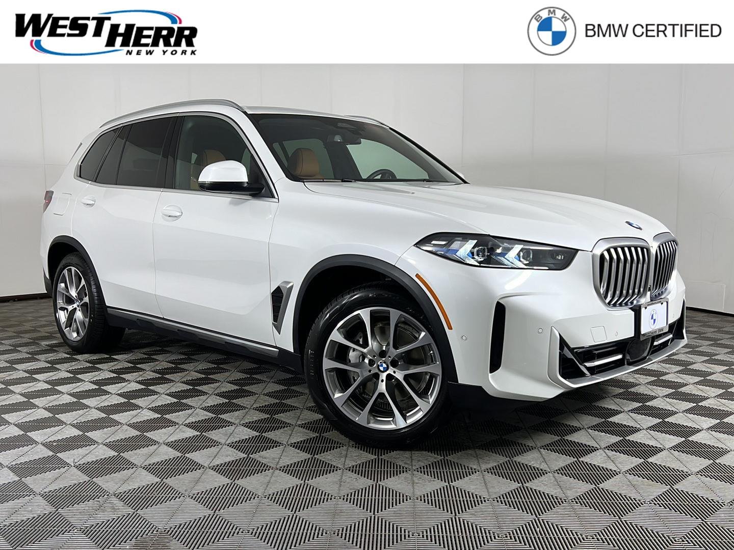 Certified Used 2024 Mineral White Metallic BMW xDrive40i image 1
