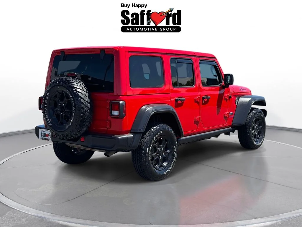 Used 2023 Red Jeep Willys 4xe image 8