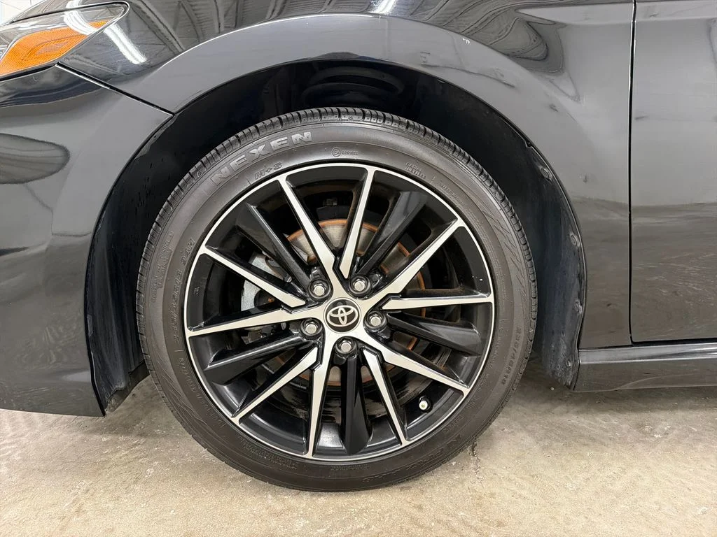 Certified Used 2022 Black Toyota SE image 13