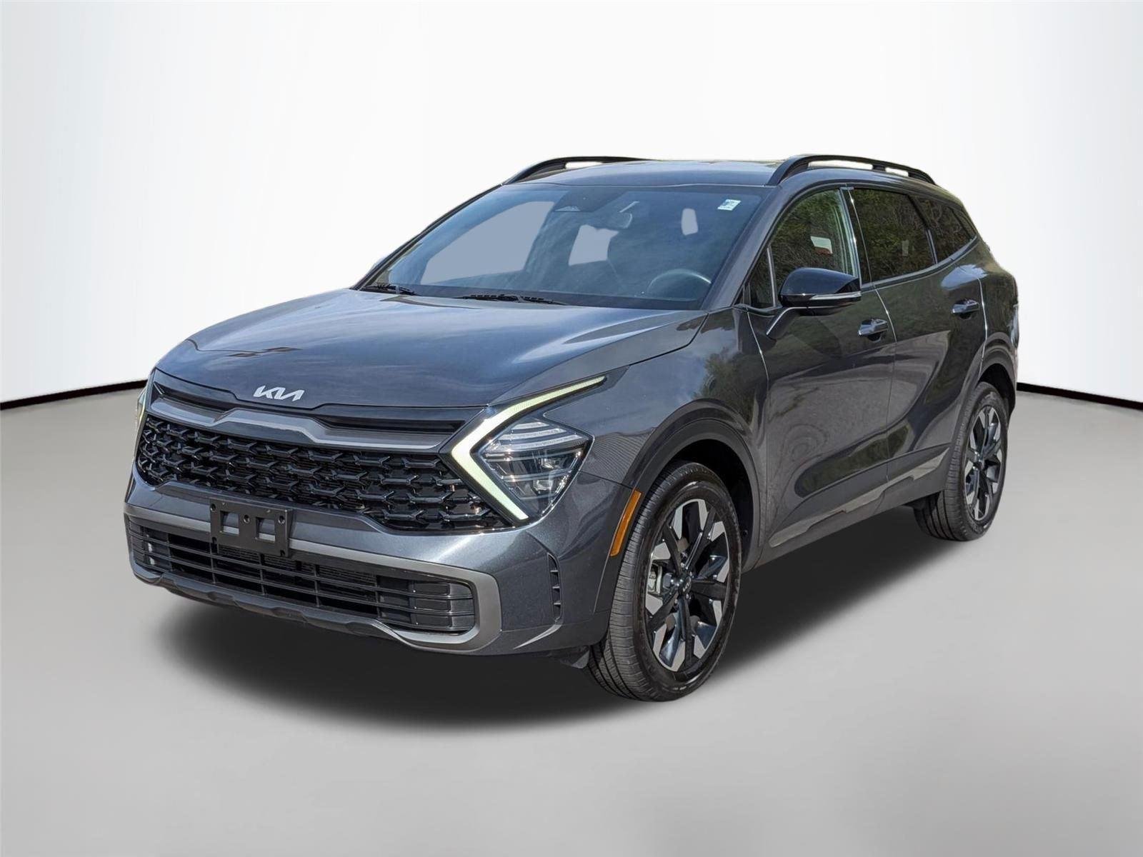 Used 2024 Sapphire Blue Kia X-Line image 1