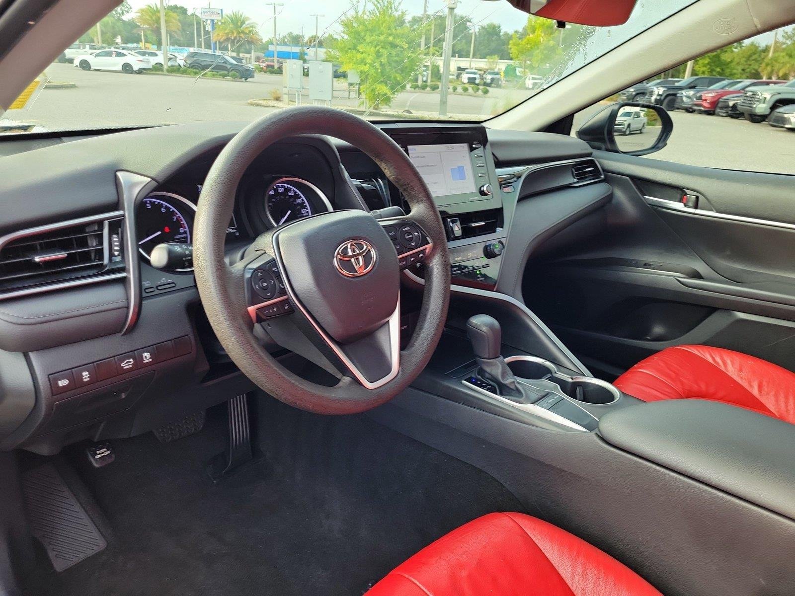 Used 2023 Midnight Black Metallic Toyota LE image 17
