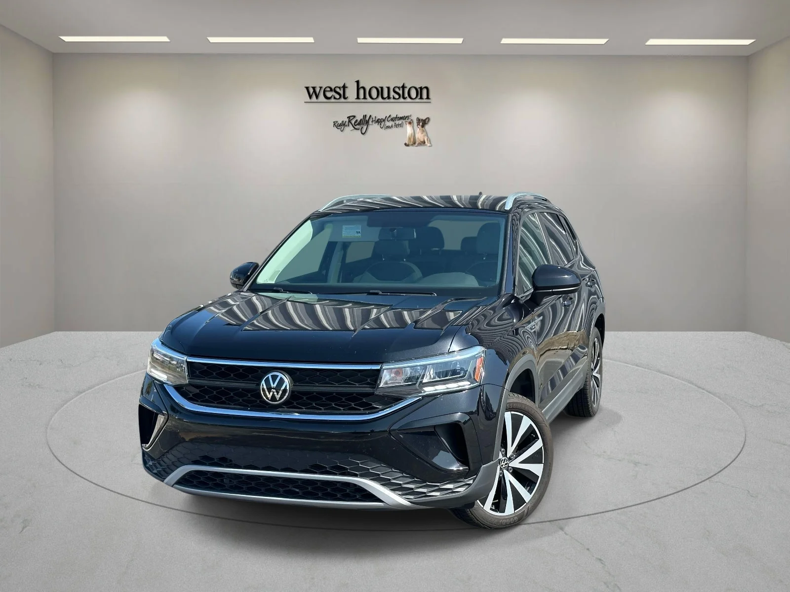 Used 2022 Black Volkswagen SE image 1