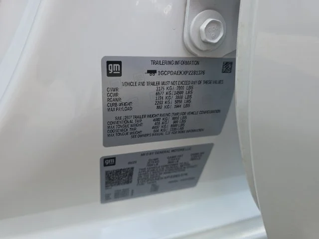 Used 2023 White Chevrolet WT image 35
