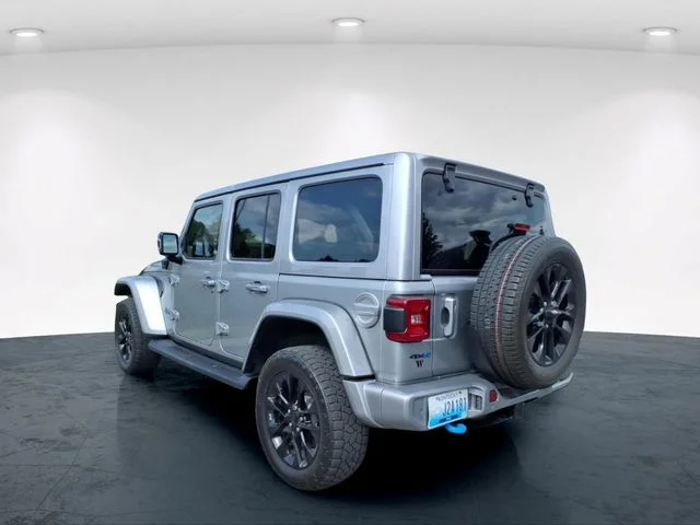 Used 2021 Silver Jeep Unlimited Sahara 4xe image 20