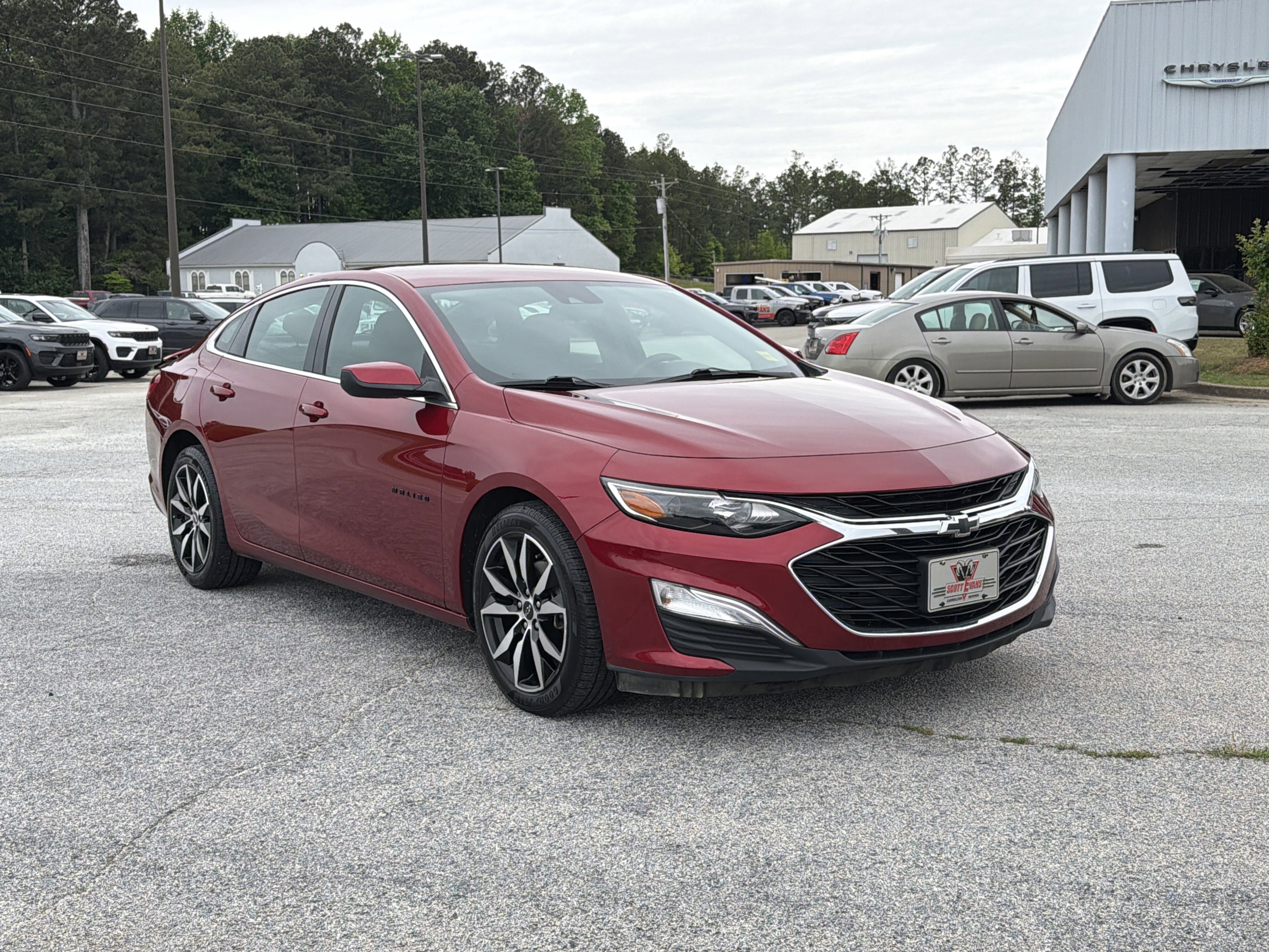 Used 2023 Radiant Red Tintcoat Chevrolet RS image 2