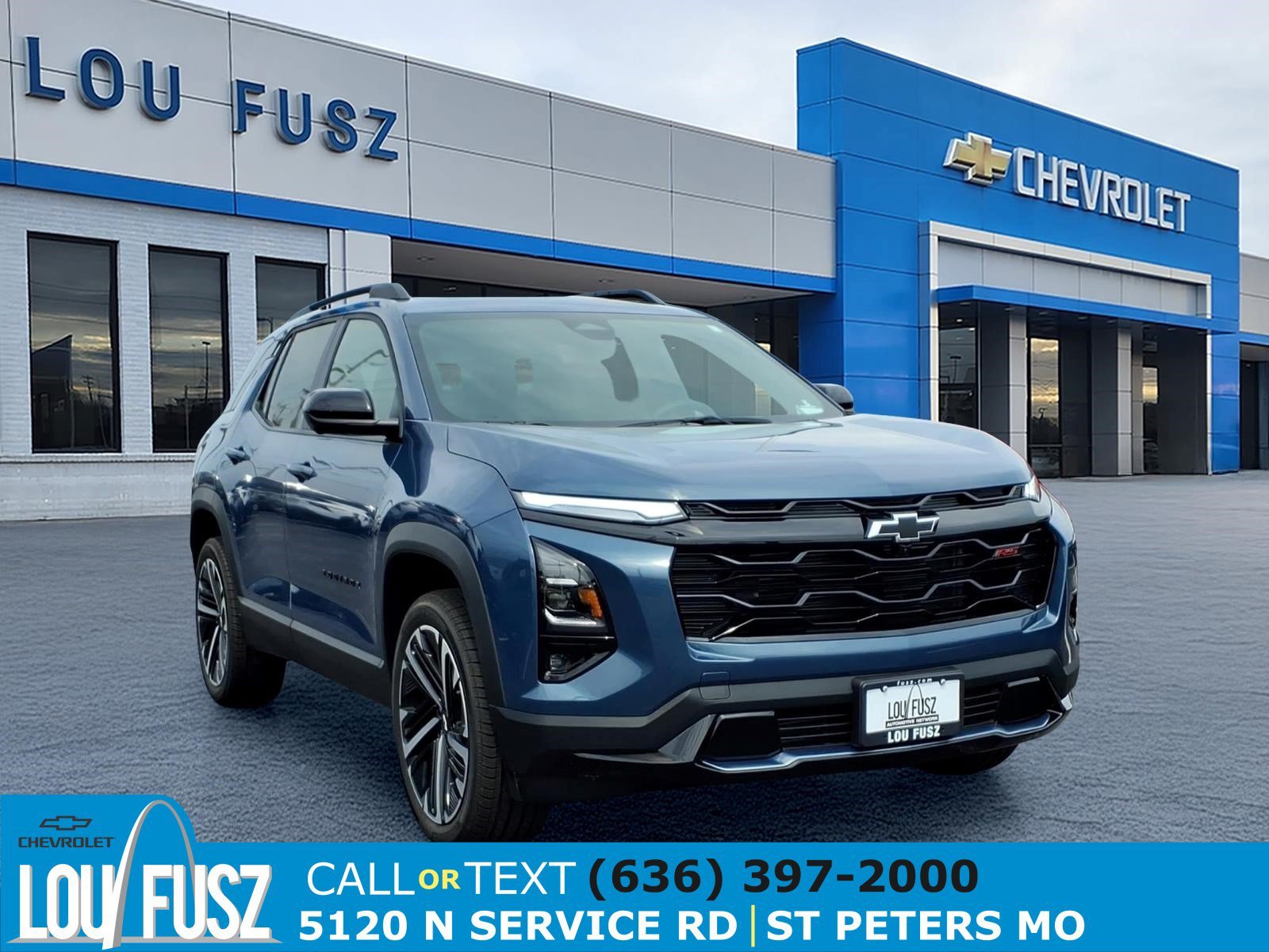 New 2026 Lakeshore Blue Metallic Chevrolet RS image 1
