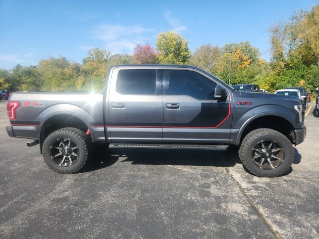 Used 2017 Magnetic Metallic Ford Lariat image 2