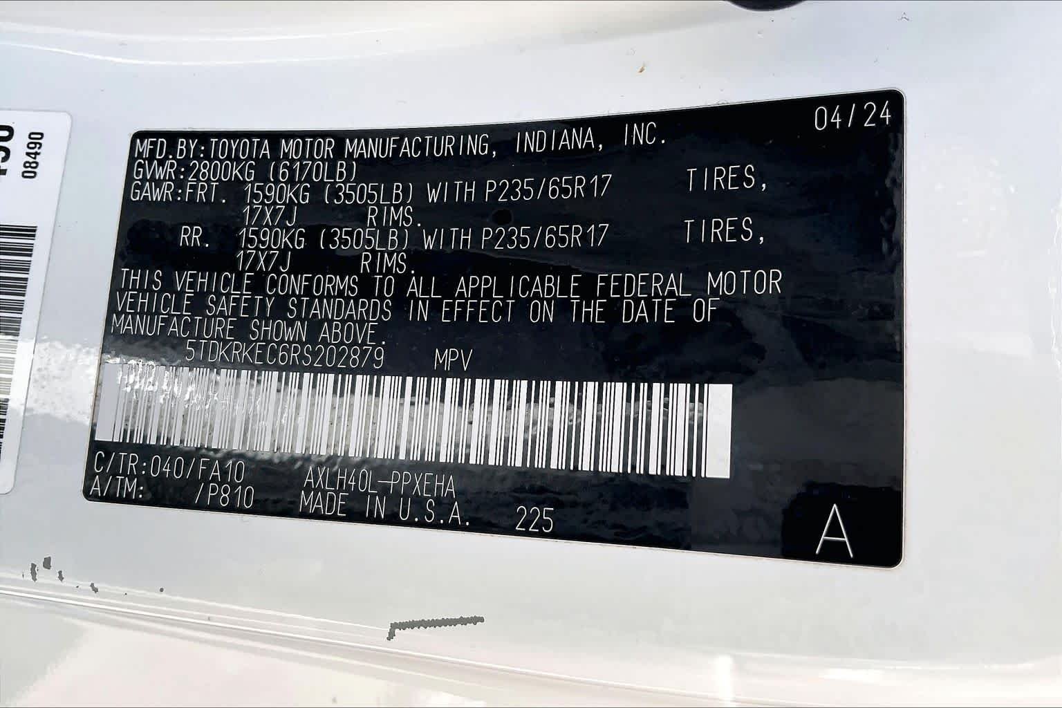 Used 2024 Ice Cap Toyota LE image 36