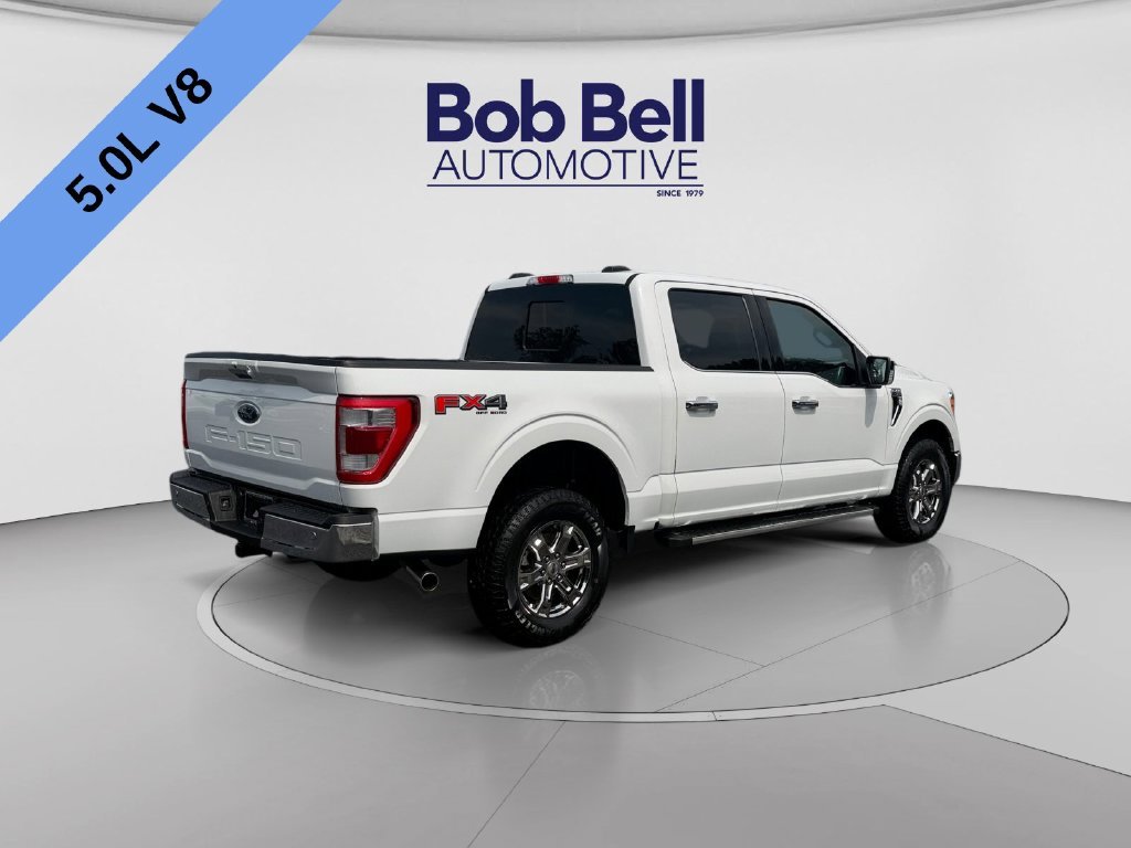 Used 2022 Oxford White Ford Lariat image 7