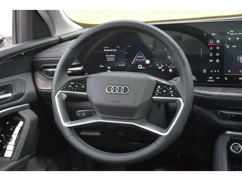 Used 2025 Glacier White Metallic Audi Premium image 17