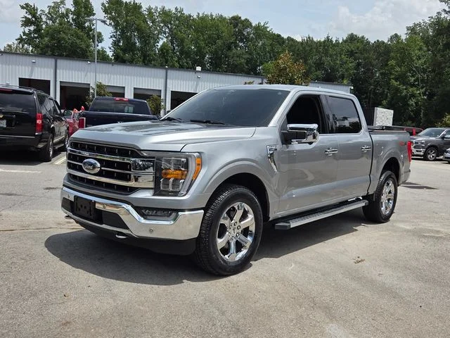 Used 2021 Silver Ford Lariat image 3