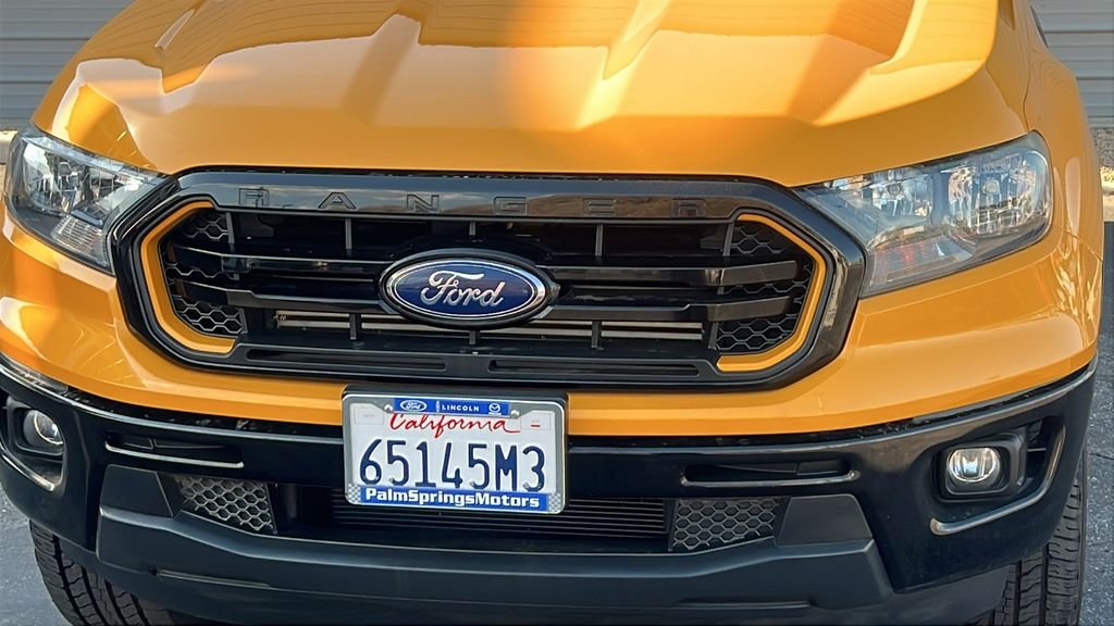 Used 2022 Orange Ford XLT image 3