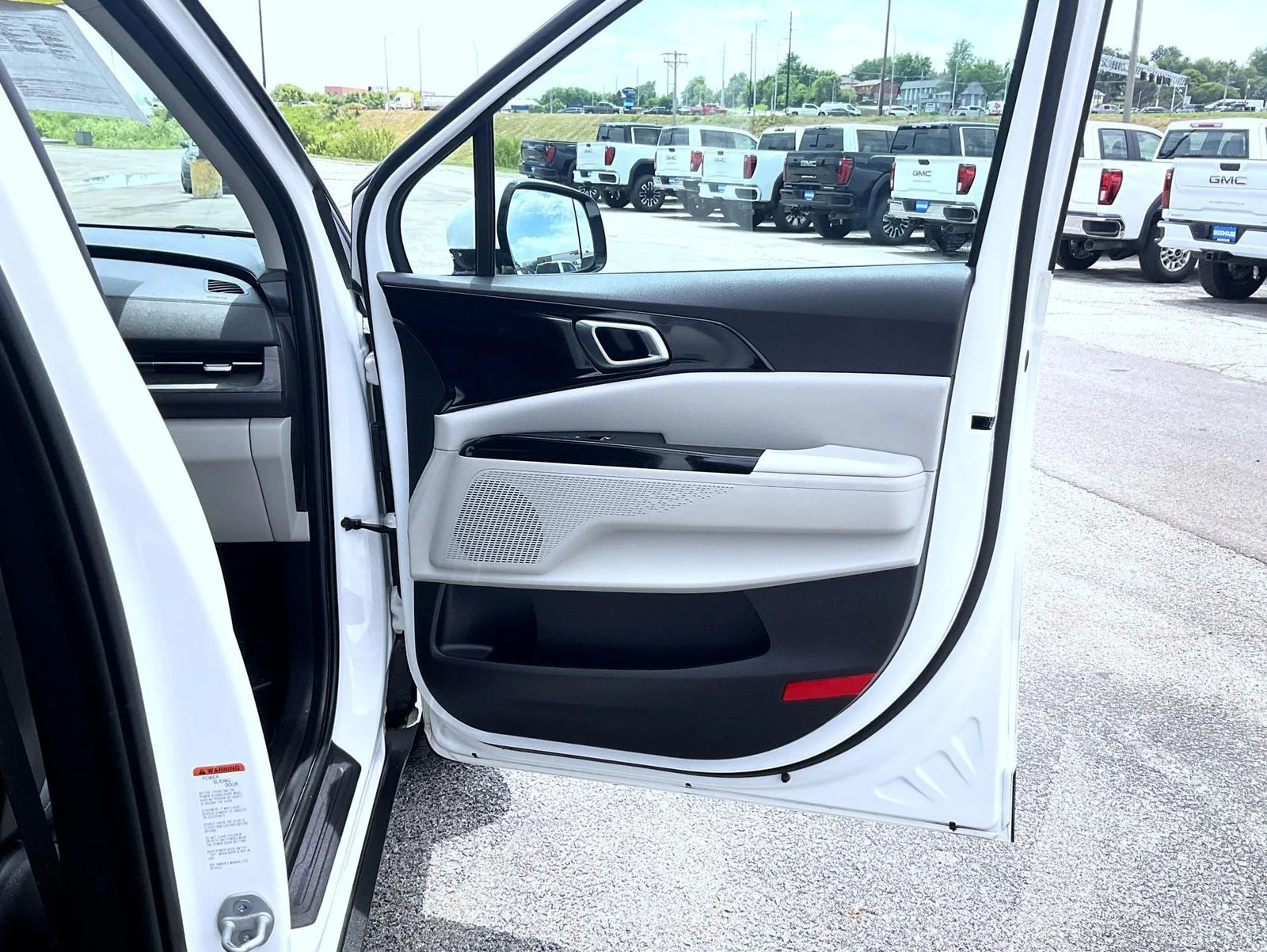 Used 2024 White Kia EX image 16