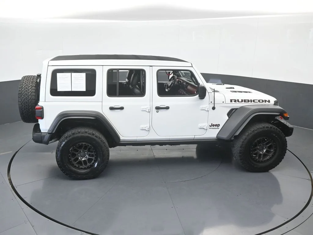 Used 2022 Bright White Clearcoat Jeep Unlimited Rubicon image 55