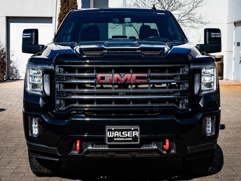 Used 2023 Ebony Twilight Metallic GMC AT4 image 2