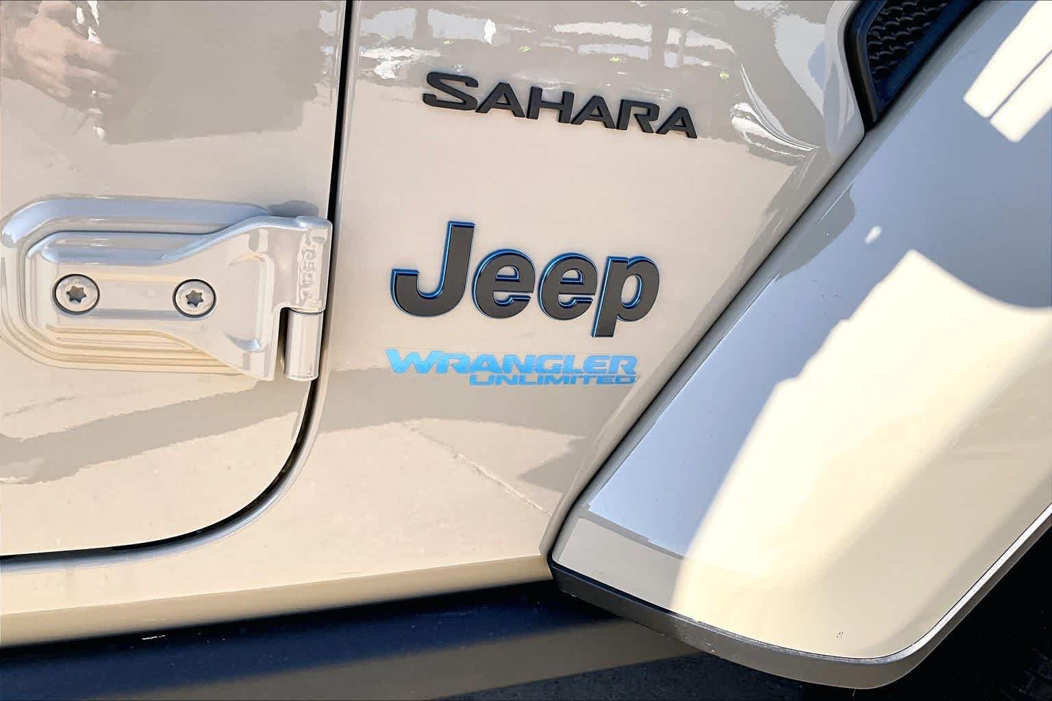 Used 2022 Limited Edition Gobi Clearcoat Jeep Unlimited Sahara image 11