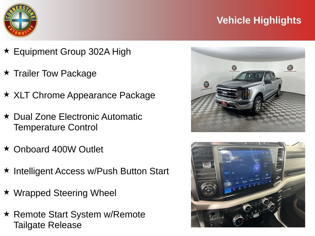 Used 2023 Ford F-150 XLT with VIN 1FTFW1E56PKF50918 for sale in Elk River, Minnesota