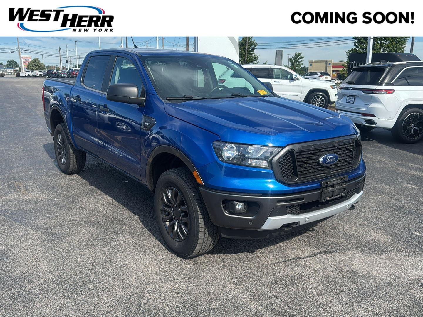 Used 2019 Lightning Blue Ford XLT image 1